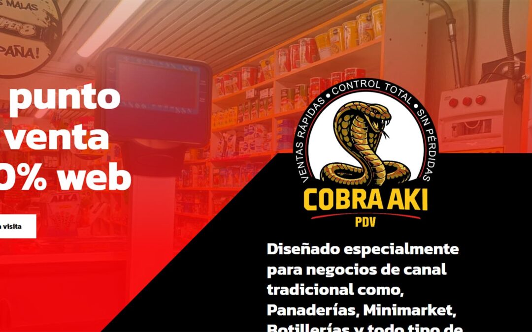 Diseño Landing Page Cobra Akí